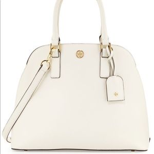 Tory Burch Robinson Saffiano Satchel Bag
